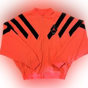Hot Pink Jordan windbreaker jacket.